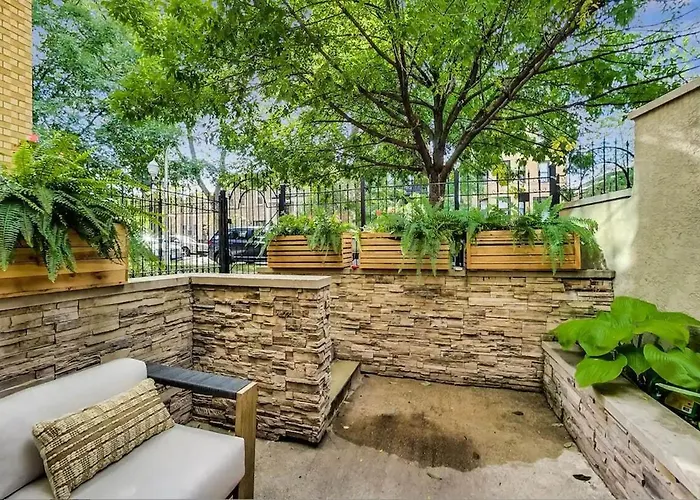 Charming Getaway With Patio Appartement Chicago